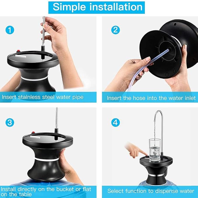 Automatic Electric Drinking Water Bottle Pump